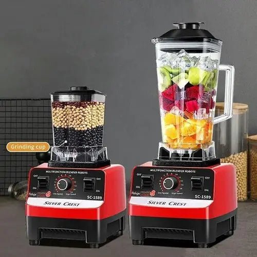 2 In 1 Heavy Duty Commercial Blender – High Power Multi - Function Grinder - enkajihomestore