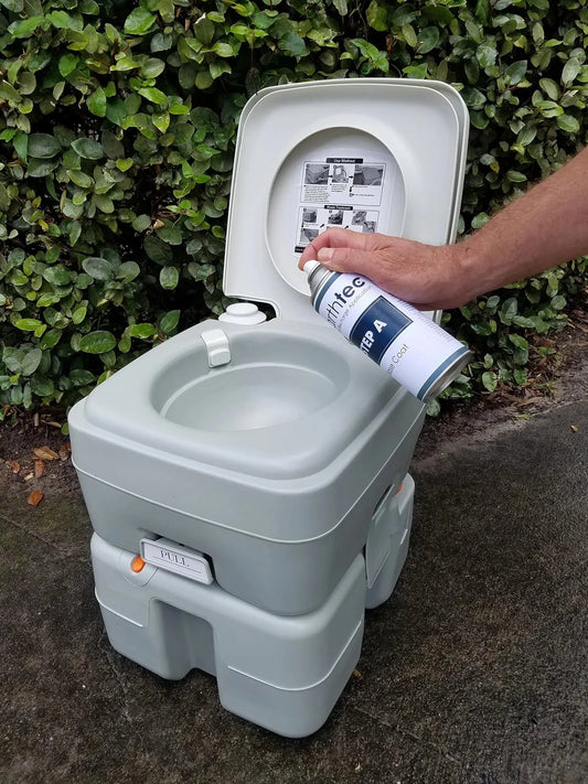 Portable Camping Toilet 20L – Flush Portable Toilet with Detachable Waste Tank for Camping, Travel and Emergency Use - enkajihomestore