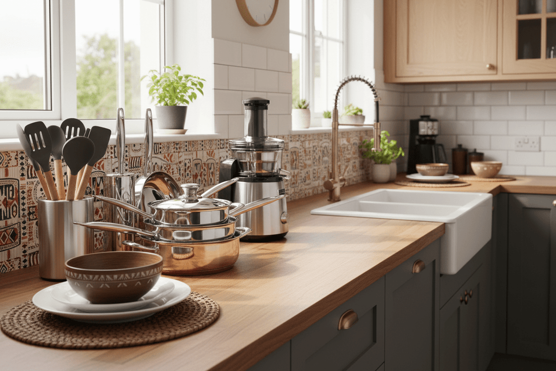 🍳 10 Kitchen Essentials Every Kenyan Home Needs in 2025 Category: Kitchen & Dining - enkajihomestore