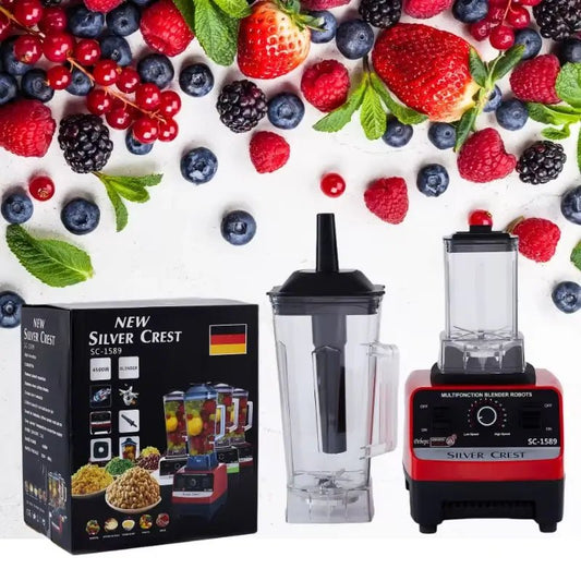 2 In 1 Heavy Duty Commercial Blender – High Power Multi - Function Grinder - enkajihomestore