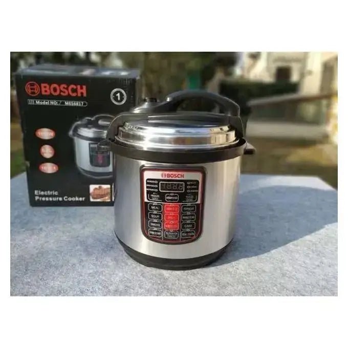 6 Litre Electric Pressure Cooker – Multi - Function Fast Cooking Pot - enkajihomestore
