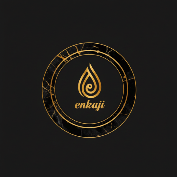 Enkaji Logo with Black Background