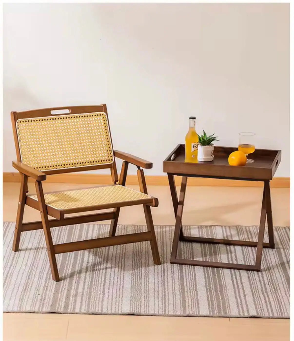 Foldable Side Table – Portable Space - Saving Utility Table - enkajihomestore