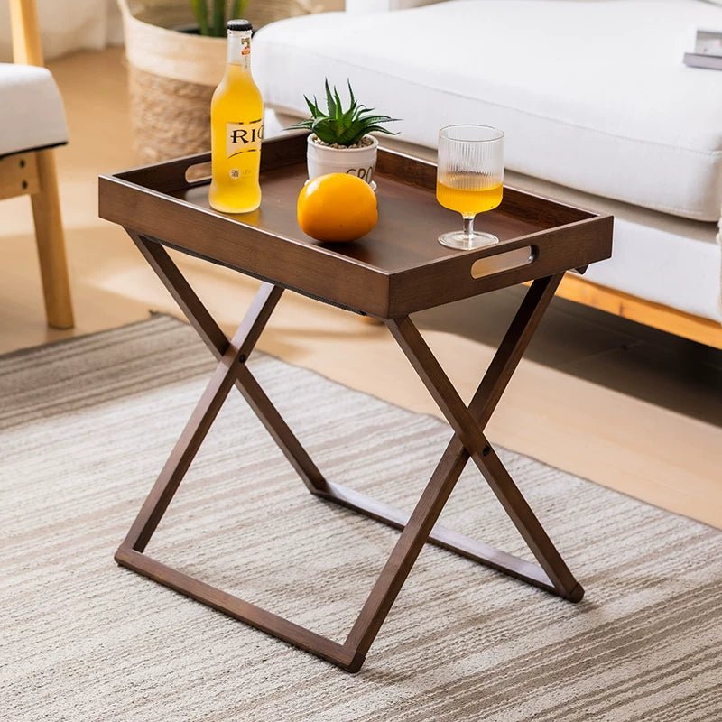 Foldable Side Table – Portable Space - Saving Utility Table - enkajihomestore