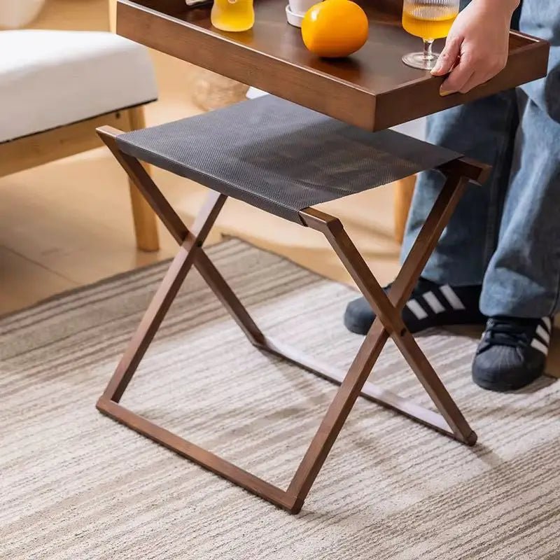 Foldable Side Table – Portable Space - Saving Utility Table - enkajihomestore