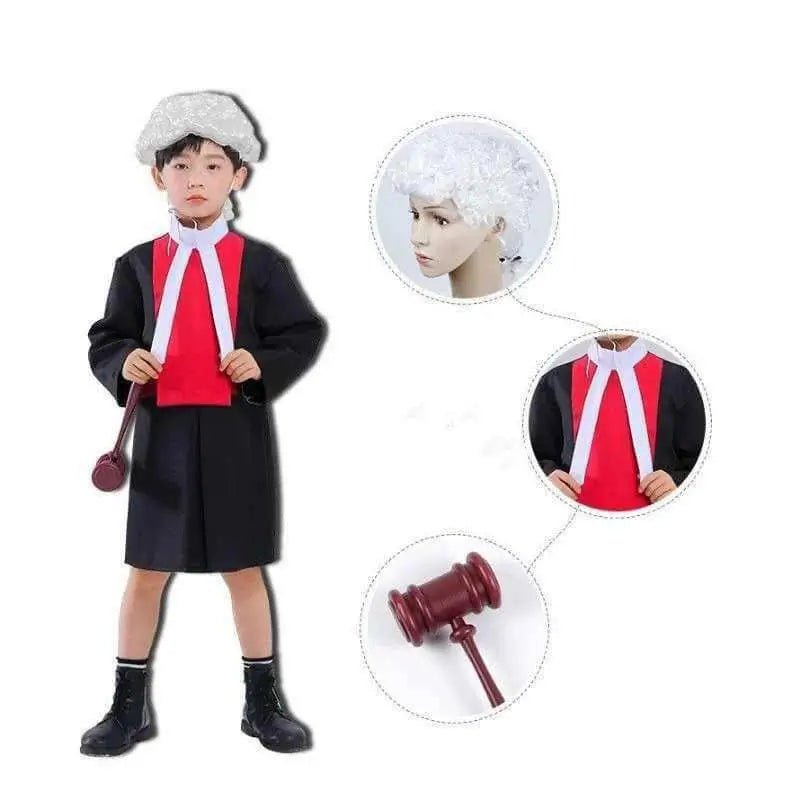 Kids Judge and Lawyer Costume Set - enkajihomestore