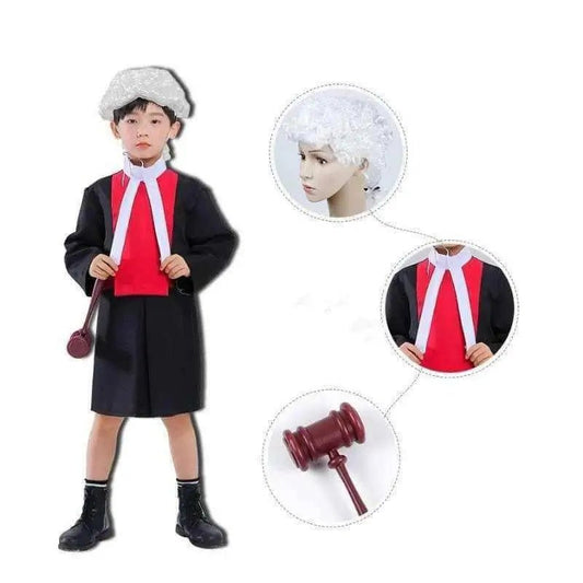 Kids Judge and Lawyer Costume Set - enkajihomestore