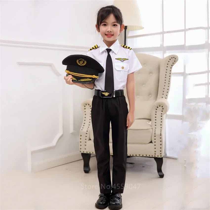 Kids Pilot Costume Set - enkajihomestore