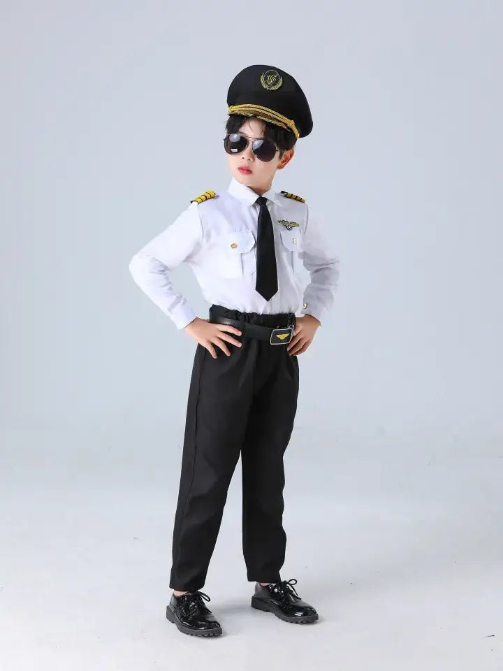 Kids Pilot Costume Set - enkajihomestore