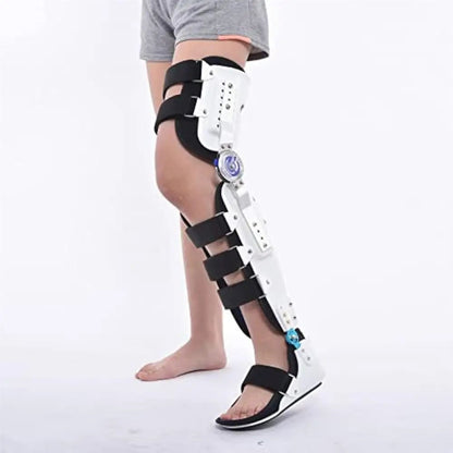 Knee Ankle Foot Orthosis – Full Leg Hinged Rehabilitation Brace - enkajihomestore