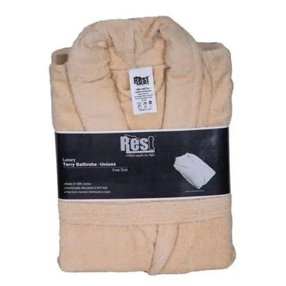 Plush Fleece Bath Robe – Ultra - Soft Velvet Dressing Gown - enkajihomestore