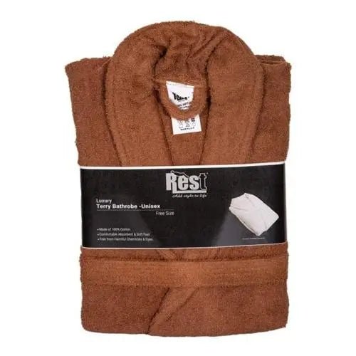 Plush Fleece Bath Robe – Ultra - Soft Velvet Dressing Gown - enkajihomestore