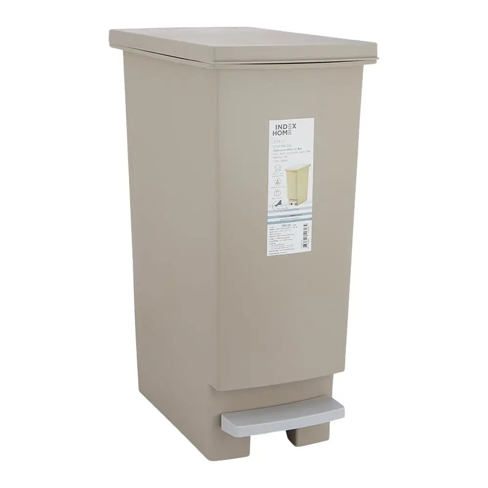 Step - Open Pedal Bin 20L – Slim Hands - Free Waste Bin for Kitchen, Bathroom and Office - enkajihomestore