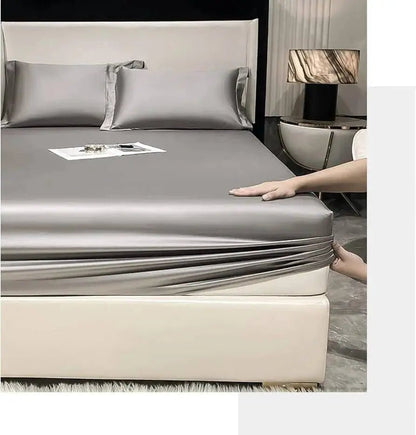 Waterproof Fitted Sheet Mattress – with Elastic Band Cover 100%Waterproof Protection - enkajihomestore