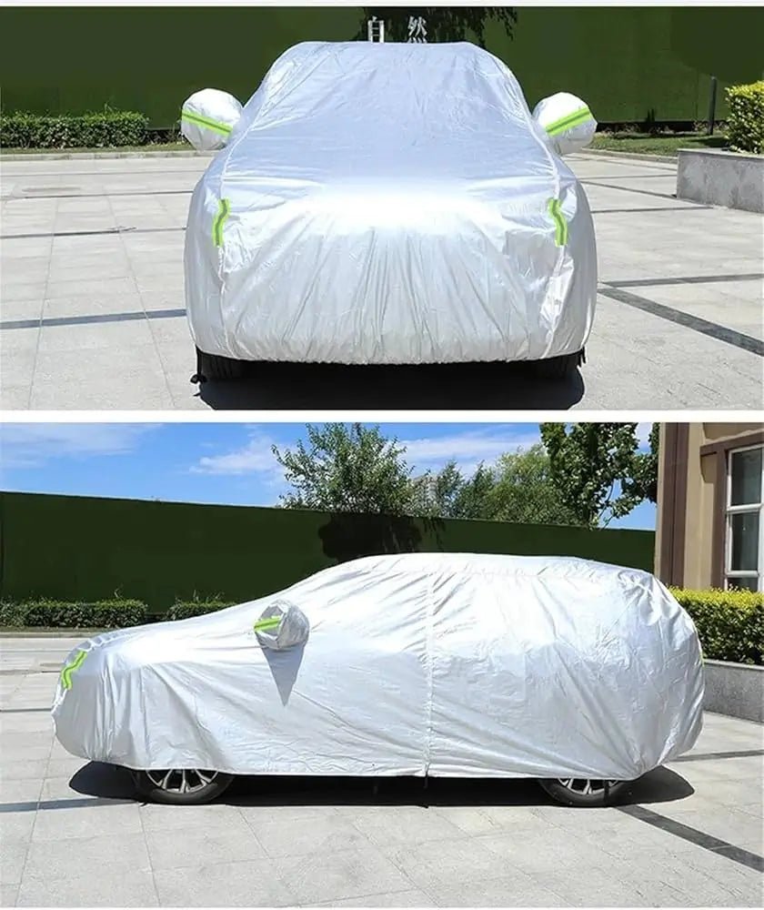 Waterproof Full Car Cover XXL – Fits Toyota Vanguard, Nissan X - Trail and Similar SUVs - enkajihomestore